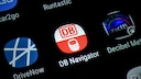 DB Navigator-App auf einem Smartphone