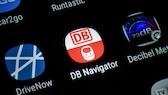 DB Navigator-App auf einem Smartphone