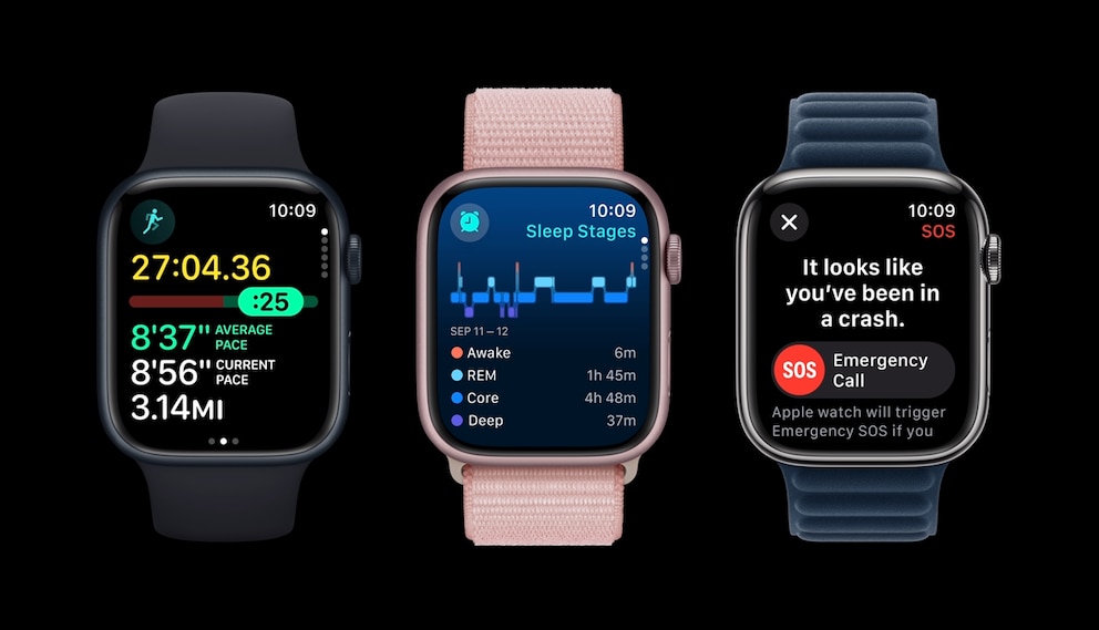 Die Apple Watch Series 9 kommt auch mit neuen Health-Funktionen