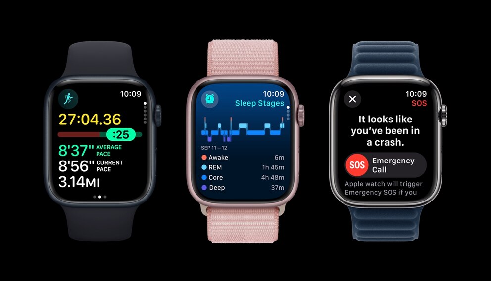 Die Apple Watch Series 9 kommt auch mit neuen Health-Funktionen