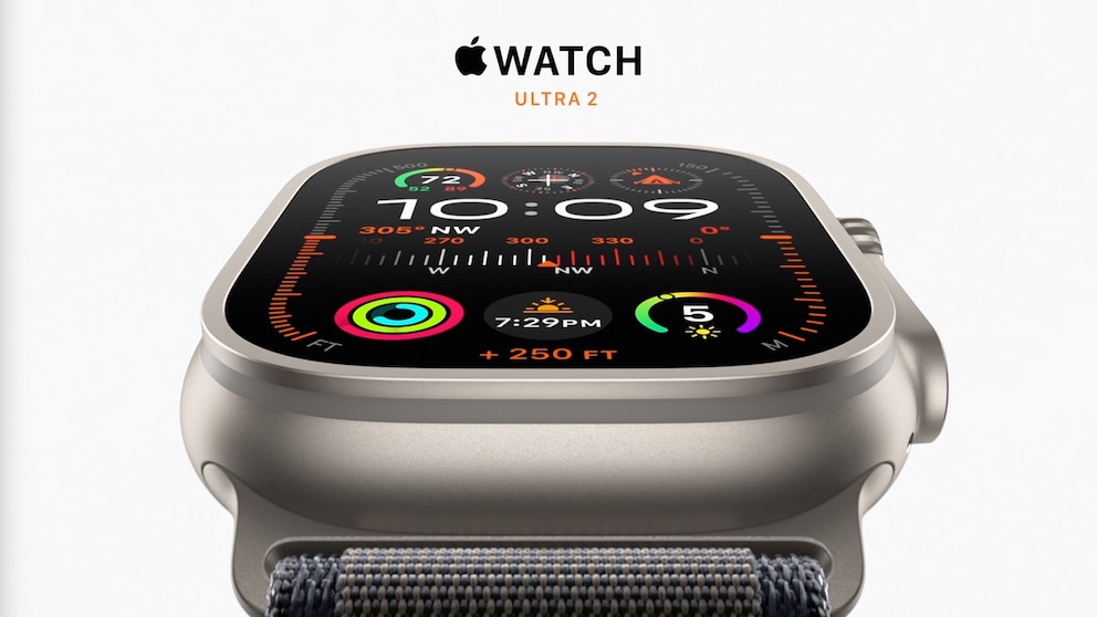 Apple zeigt die neue Apple Watch Ultra 2 mit hellerem Display und neuen Funktionen