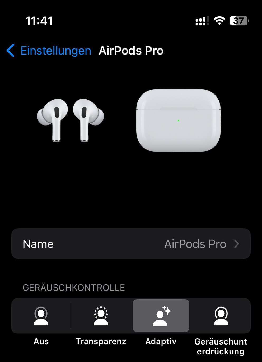 Der neue Adaptiv-Modus der AirPods Pro 2