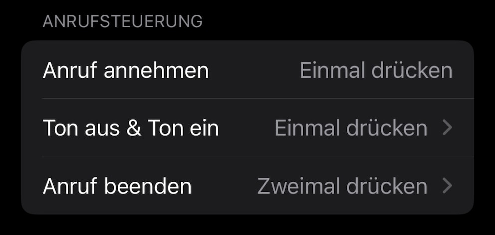 You can now mute and unmute during a call