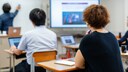 Videospiel lernen: Schulunterricht mit Monitoren