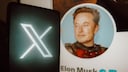 Elon Musk und X-Logo