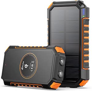  Hiluckey Wireless Solar Powerbank