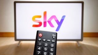 Sky Logo auf TV
