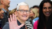 Foto von Apple-CEO Tim Cook bei der Keynote im September 2023