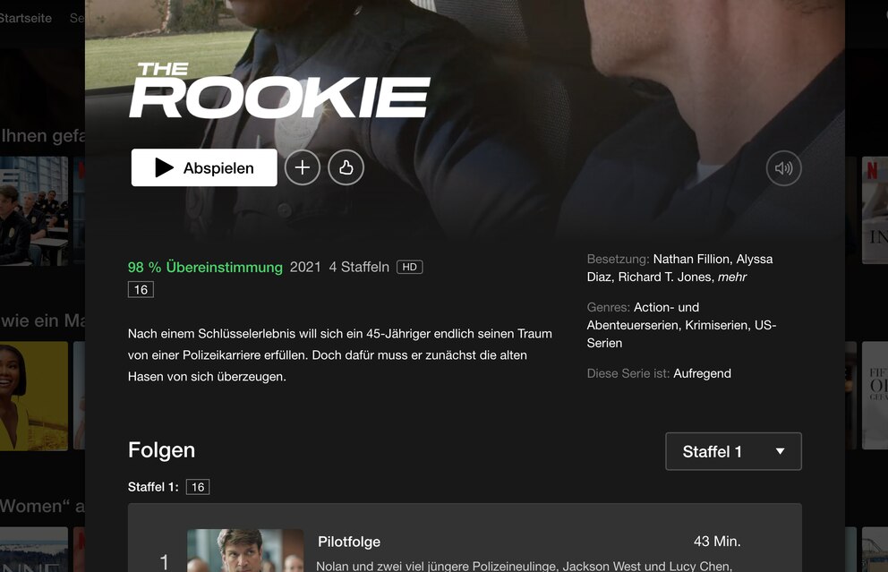 Netflix The Rookie