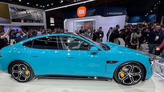 Nicht nur die Größe, sondern auch das Design des Xiaomi SU7 erinnern stark an den Porsche Taycan