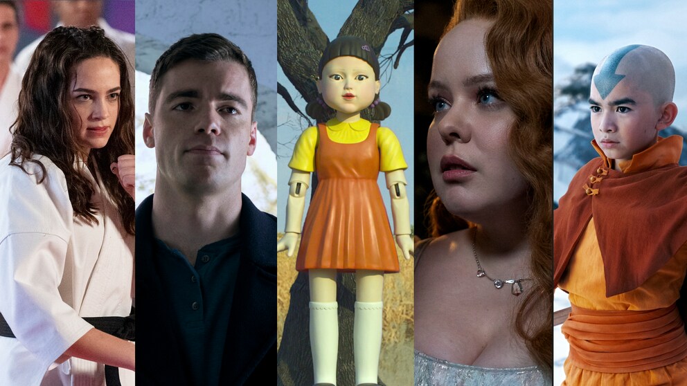 Netflix Highlight 2024: vlnr Szenen aus Cobra Kai, The Night Agent, Squid Game, Bridgerton und Avatar