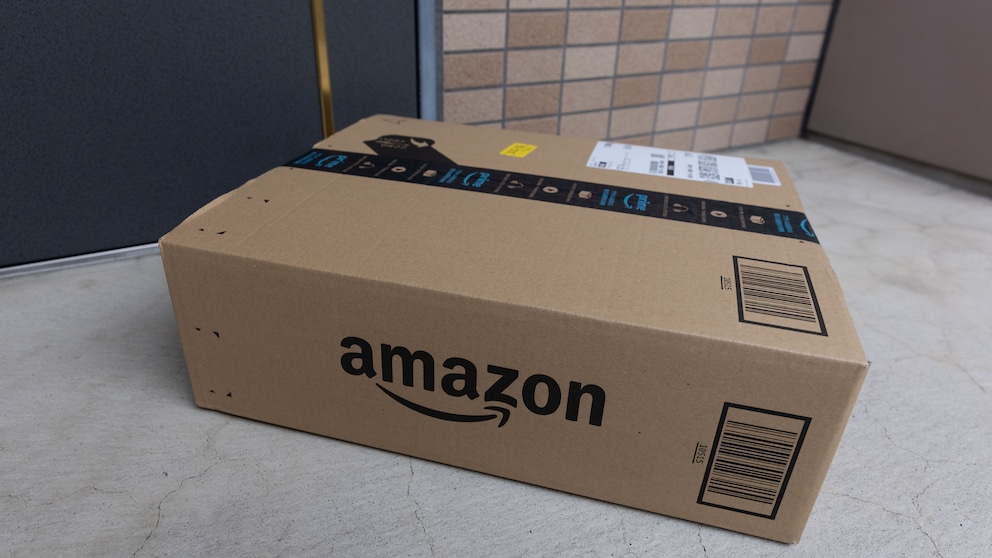 Amazon-Paket vor der Tür