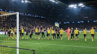 Großer Jubel beim BVB über Einzug ins Halbfinale der Champions League