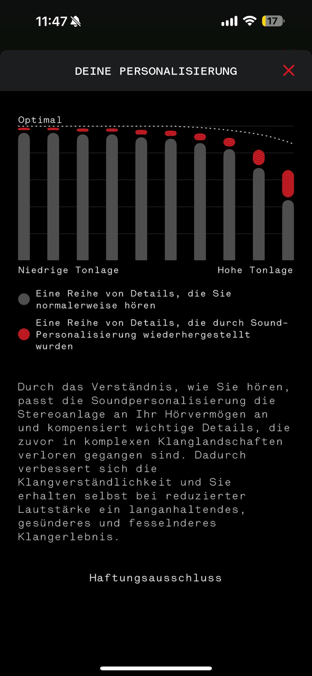 Die Klangpersonalisierung versucht, für Hörer schwer wahrnehmbare Details individuell wieder herzustellen