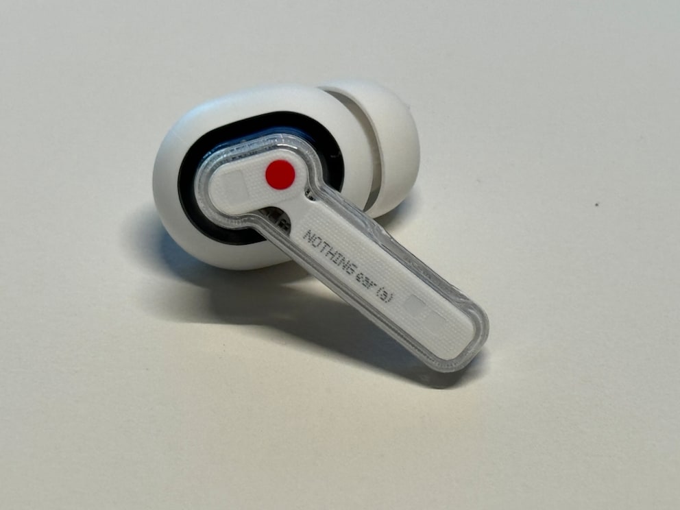 An earbud of the Nothing Ear (a)
