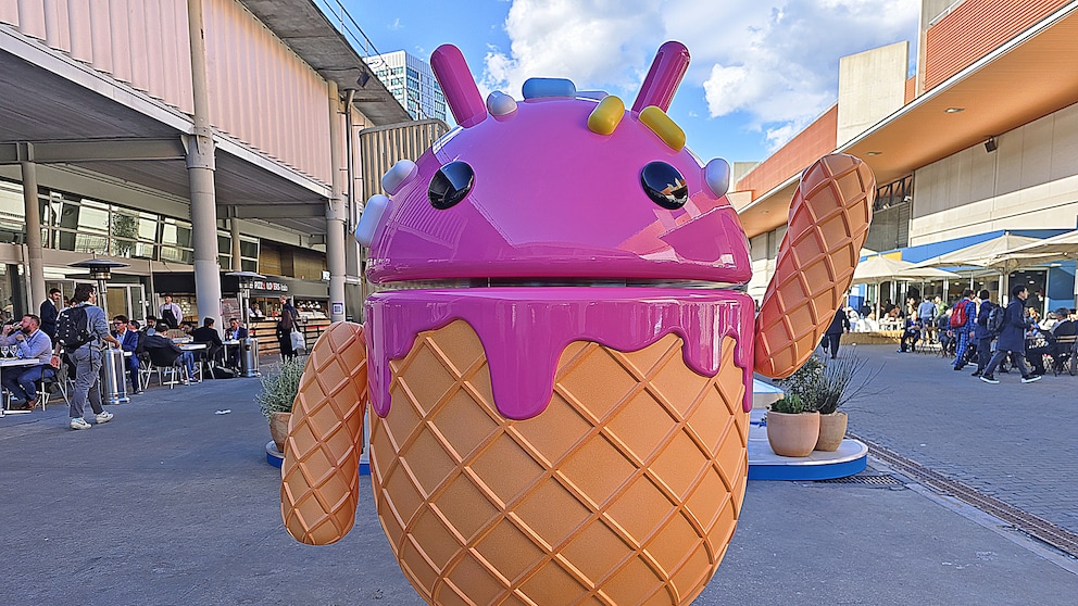 Android-Männchen auf dem MWC 2024