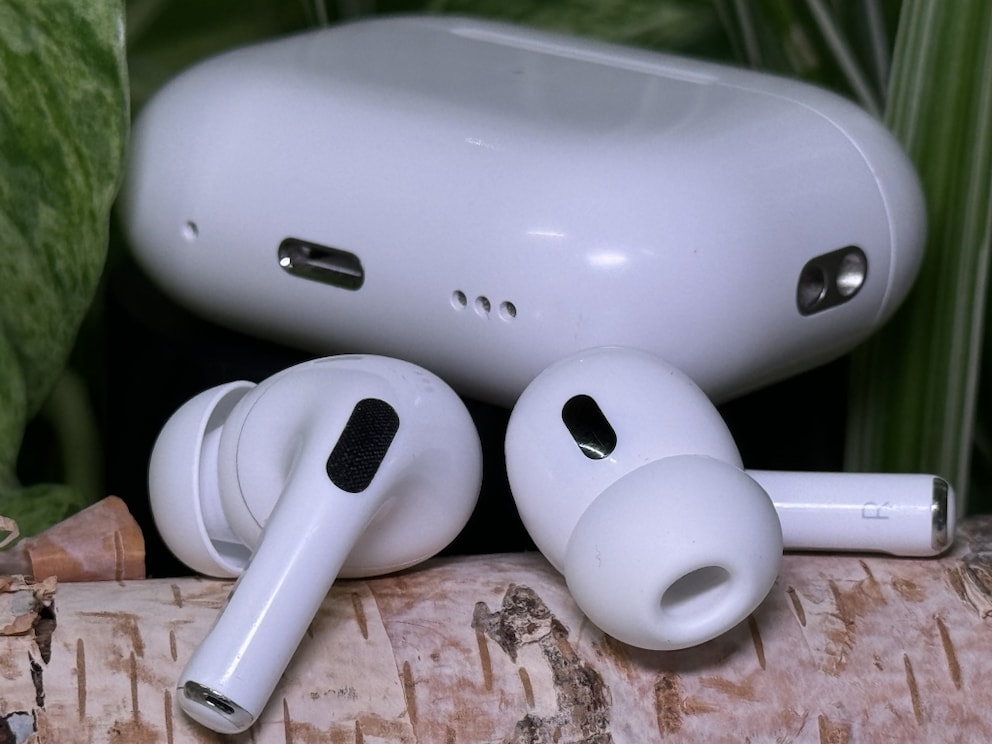 The AirPods Pro are characterized by their extremely compact design