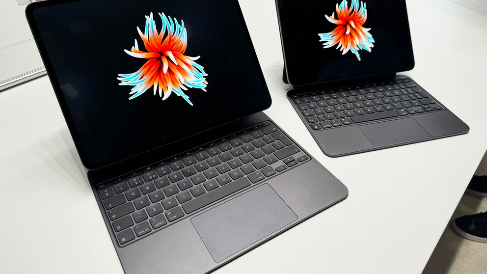 Die iPad-Pro-Modelle für 2024 mit dem neuen Magic Keyboard