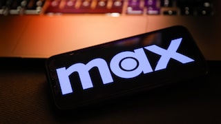 Logo des Streaming-Dienstes Max auf einem Smartphone