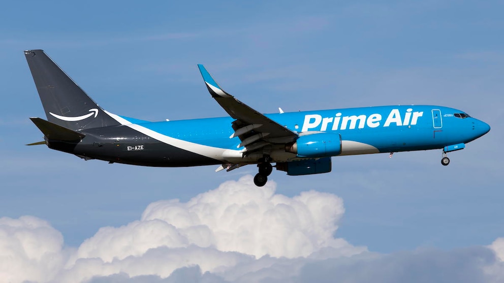 Symbolbild: Amazon-Prime-Flugzeug für Bestellungen aus dem Ausland