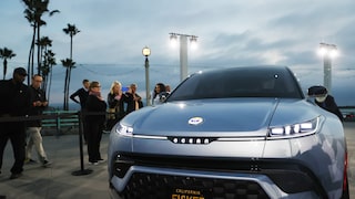 Ein Fisker Ocean bei einer Präsentation.