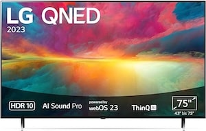 LG 4K QNED TV QNED75