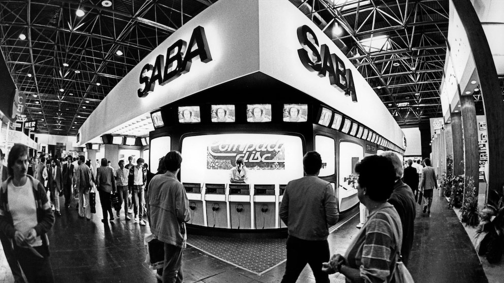 SABA war auf der Messe „Hifivideo 84“ einer der großen Aussteller. Heute gibt es das Unternehmen in seiner damaligen Form nicht mehr