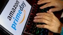 Laptop mit einem Amazon Prime Day Logo