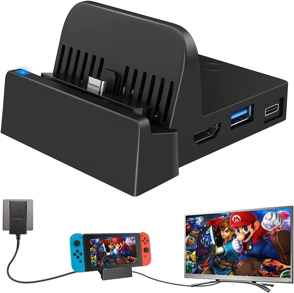 SWANPOW Switch Docking Station für Nintendo Switch