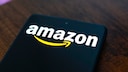 Amazon-Logo auf dem Handy