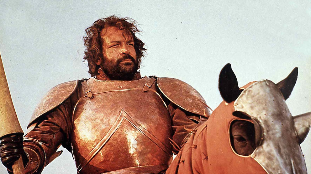 Bud Spencer in „Hector - Der Ritter ohne Furcht und Tadel".