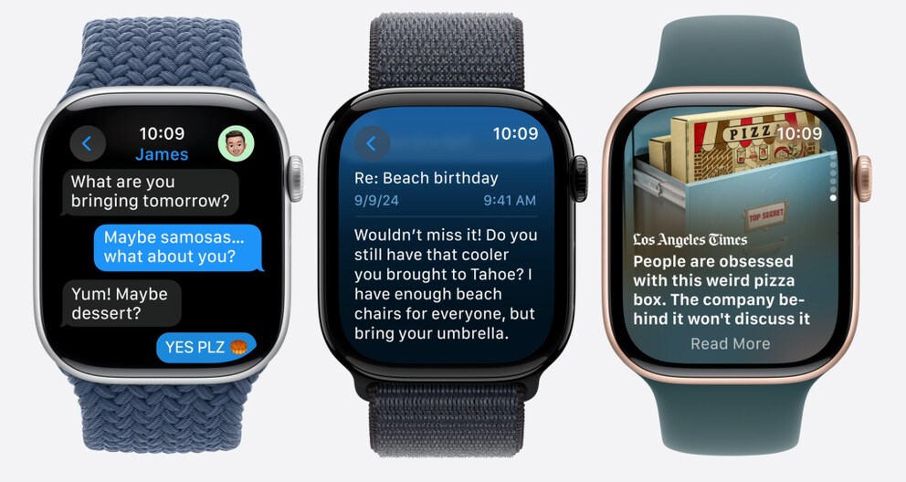 Apple Watch Series 10 mit Funktionen