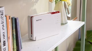 Die Fritzbox 5690 Pro ist einer der Router, die AVM auf der IFA 2024 ausstellt