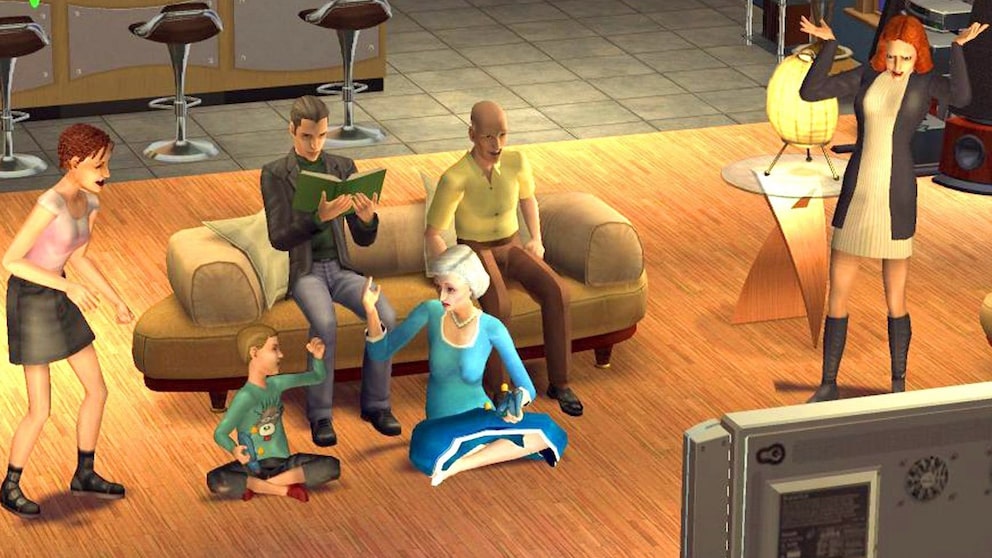 Spielszene aus „Die Sims“