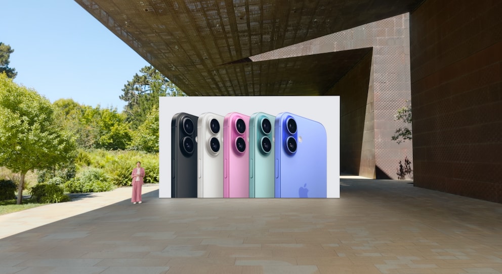 iPhone 16 in verschiedenen Farben