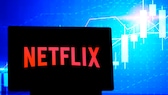 Netflix-Logo auf einem Bildschirm