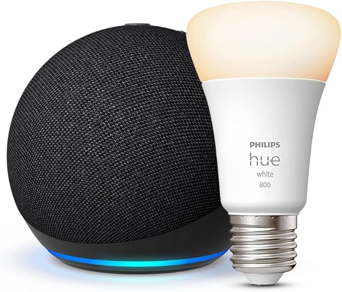 Echo dot 5. Generation Philips Smart Bulb