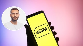 TECHBOOK-Autor Isa Kabakci versucht, eine eSIM einzurichten