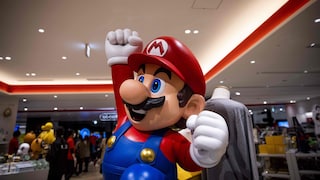 Statue von Super Mario