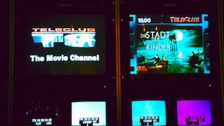 Einblick in den Teleclub-Sender