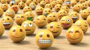 Grafik mit mehreren Emojis