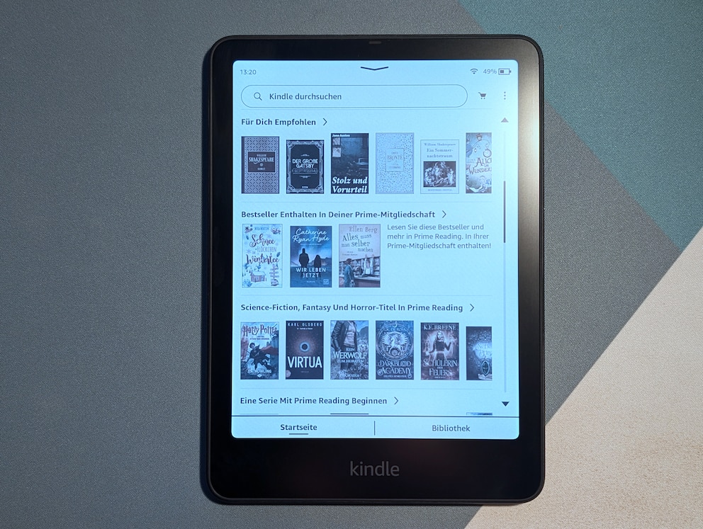 Dank des Farbdisplays ist der Kindle Colorsoft ideal für farbige Comics oder Bilderbücher