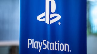 PlayStation-Logo auf einem Banner