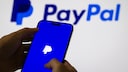 PayPal-Logo auf einem Smartphone