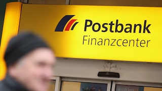 Postbank-Filiale in der Stadt