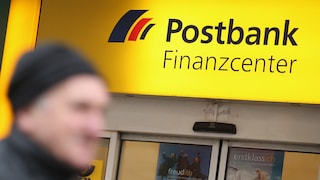 Postbank-Filiale in der Stadt