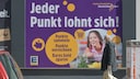 Werbeplakat für die DeutschlandCard