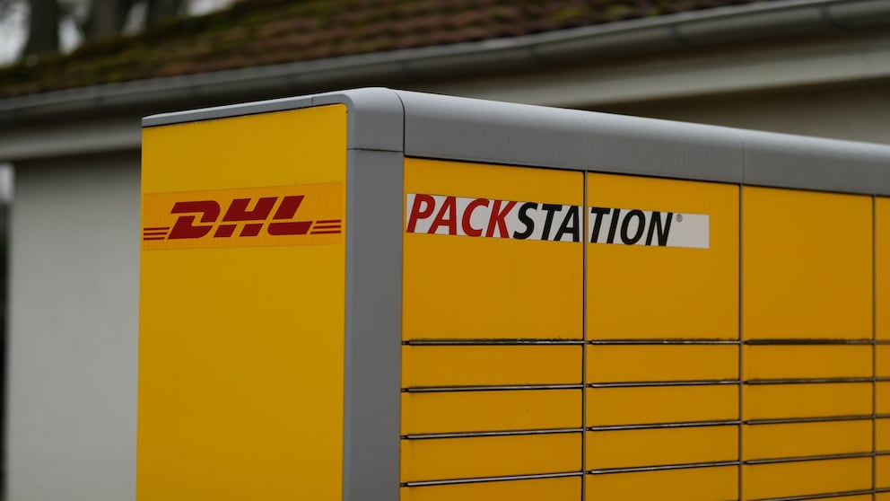 Eine Packstation der DHL