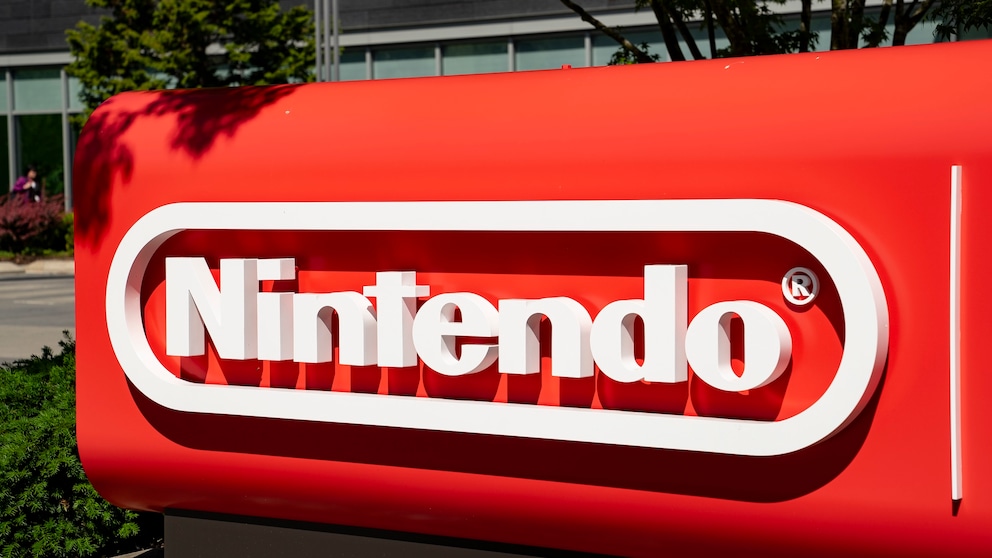 Nintendo-Logo vor dem US-Hauptquartier