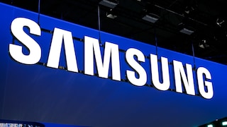 Samsung-Logo auf de MWC 2024